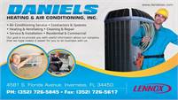 Daniel's Heating & Air Conditioning, Inc.