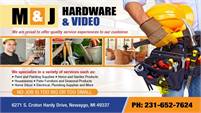 M & J Hardware & Video