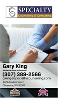 Gary King and Specialty Counseling