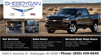 Sheboygan Chevrolet | Buick | GMC