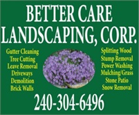 Better Care Landscaping, Corp.