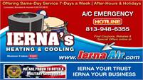 IERNA's Heating, Cooling & Plumbing