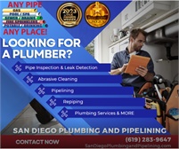 Brinks Plumbing Pipe Lining & Leak Detection - San Diego