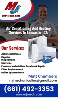 MJ Mechanical Heating And Air Conditioning, Inc.