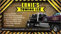 Ernie's Towing, LLC